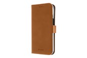 Mobiel - Covers & Cases - Insmat PREMIUM FLIPCASE IPHONE 15 PRO MAX BROWN - 650-3199