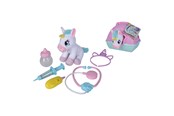 Pop, teddybeer en materiaal - Simba Vet Case with Plush Unicorn 20cm - 105542140