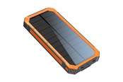 Powerbank - Lippa 2 x USB-A Output Solar Powerbank - Oranje - 10000 mAh - LPPB10000SP