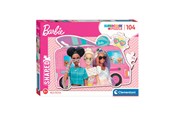 Puzzels - Clementoni Jigsaw Puzzle Super Color - Barbie Surf Bus 104 pcs. Vloer - 27162