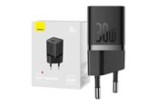 USB-kabel - Baseus Mini wall charger GaN5 30W (black) - CCGN070401