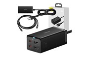 Mobiel - Adapters & Opladers - Baseus Wall charger GaN5 Pro 2xUSB-C + USB + HDMI 67W (black) - W120-T black