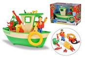 Speelgoedauto - Simba Sam Charlies Fishing Boat and Figurine - 109252574
