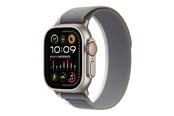 Smartwatch - Accessoires - Apple 49mm Green/Gray Trail Loop - S/M - MT5Y3ZM/A