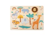 Puzzels - Small Foot - Wooden Puzzle Safari Hout - 11701