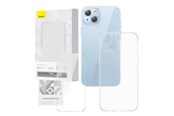 Mobiel - Covers & Cases - Baseus Transparent Case and Tempered Glass set Corning for iPhone 14 Plus - P60112202201-02