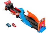 Racecircuit - Mattel Disney And Pixar Cars Glow Racers Launch & Criss-Cross Playset - HPD80