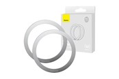 Mobiel - Overige accessoires - Baseus Halo Magnetic Ring for phones MagSafe (Silver) - PCCH000012