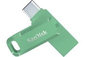 USB-stick - SANDISK Ultra Dual Drive Go - Absintgroen - 128GB - USB-stick - SDDDC3-128G-G46AG