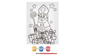 Kleine cadeautjes voor kinderen - Grafix Canvas Print Sinterklaas - 830025