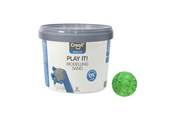 Creatief spelen - Creall Play It Play Sand Green 750gr. - 03206