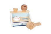 Doen-alsof spelen - Small Foot - Wooden Compact Ice Cream Stand Fresh. - 12416