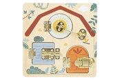 Speelgoed voor baby's - Small Foot - Locks and Barrels Motor Activity Board - 12460