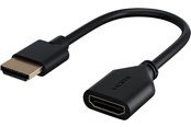 Beelscherm- en tv-kabel - Pro HDMI adapter - 0.1m - black - 4040849648243
