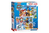 Puzzels - Clementoni Puzzle PAW Patrol 2x60st. Vloer - 21617