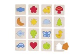 Bordspellen, Kaartspellen & Dobbelspellen - Goki Memo game feel-a-pair - 56968