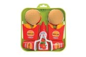 Doen-alsof spelen - Ecoiffier 100% Chef Hamburgerset on serving tray - 957