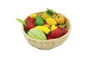 Doen-alsof spelen - Goki Fruit in a Basket 23pcs. - 51661