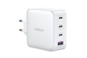 Mobiel - Adapters & Opladers - UGREEN Nexode GaN 100W Quad USB Charger - White - 15337