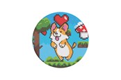 Mobiel - Overige accessoires - PopSockets PopGrip Standard Corgibit - 806250