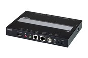 Netwerkapparatuur & Uitbreiding naar draadloos - ATEN CN9950 1-Local/Remote Share Access Single Port 4K DisplayPort KVM over IP Switch - CN9950-AT-G