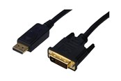 Beelscherm- en tv-kabel - DIGITUS DisplayPort to DVI-D Cable - 2m - AK-340306-020-S