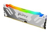 RAM - Kingston FURY Renegade RGB DDR5-6400 - 32GB - CL32 - Single Channel (1 pcs) - Intel XMP - Wit met RGB - KF564C32RWA-32