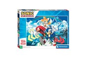 Puzzels - Clementoni Jigsaw Puzzle Super Sonic 104pcs. Vloer - 27267