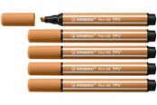 Schrijf- en tekengerei - STABILO Pen 68 MAX - Fibre-tip Pen with Thick Chisel Tip - Dark Ocher - 768/89