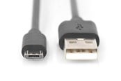 USB-kabel - DIGITUS USB 2.0 Type-A to Type Micro-B - 1.8m - DB-300127-018-S