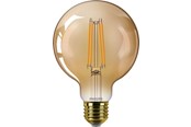 Armaturen & Lampen - Philips LED spot Globe G95 3,1W (25W) Flame E27 - 929003628301