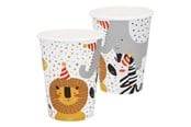 Speelgoed - Boland Paper Cups Safari 8pcs. - 50211