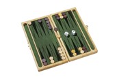 Bordspellen, Kaartspellen & Dobbelspellen - Goki Wooden Backgammon - HS 056