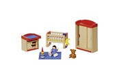 Houten speelgoed - Goki Baby Room for Dollhouse - 51905