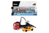 Speelgoedauto - Toi-Toys Metal Friction Tow Truck with Car - 23005Z