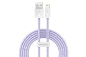 USB-kabel - Baseus Dynamic cable USB to Lightning 2.4A 2m (Purple) - CALD000505