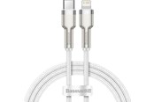 USB-kabel - Baseus USB-C cable for Lightning Cafule PD 20 W 2 m (white) - CATLJK-B02
