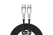 USB-kabel - Baseus USB-C to USB-C  Cafule 100W 2m (black) - CATJK-D01