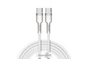 USB-kabel - Baseus Cable USB-C to USB-C Cafule 100W 2m (white) - CATJK-D02