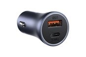 Mobiel - Adapters & Opladers - Baseus Golden Contactor Pro USB + USB-C 40W - Grey - CCJD-0G