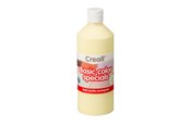 Creatief spelen - Creall School paint Pastel yellow 500 ml - 30092