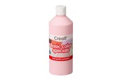 Creatief spelen - Creall School paint Pastel red 500 ml - 30094
