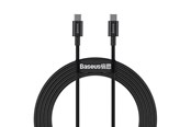 USB-kabel - Baseus Superior Series Cable USB-C to USB-C 100W 2m (black) - CATYS-C01