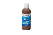 Creatief spelen - Creall Lino Blockprint Paint Brown 250ml - 37008
