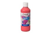 Creatief spelen - Creall Glitter Paint Red 250ml - 01205