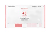Muurbevestigingen, AV-bevestigingen & AV-meubels - Crestron Electronics Crestron Room Scheduling Touch Screen TSS-1070-W-S-LB KIT - room manager - Bluetooth 802.11a/b/g/n/ac - smooth white - Max - recommended for - TSS-1070-W-S-LB KIT