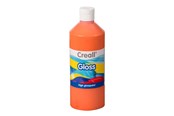 Creatief spelen - Creall Gloss Gloss Paint Orange 500ml - 01272