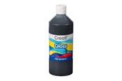 Creatief spelen - Creall Gloss Gloss Paint Black 500ml - 01279