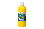 Creatief spelen - Creall Transparent Paint Yellow 500ml - 23021