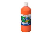 Creatief spelen - Creall Transparent Paint Orange 500ml - 23022